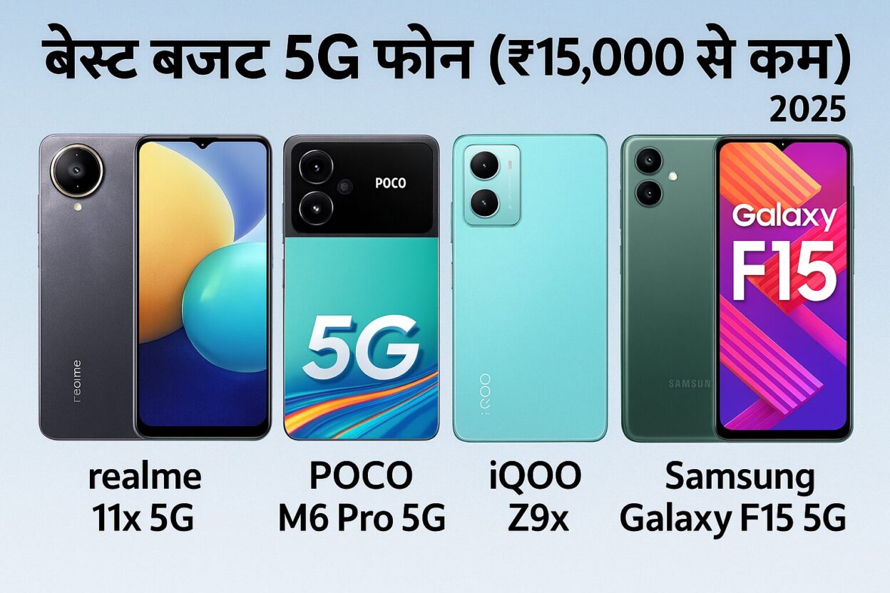 Best Budget 5G Smartphones 2025