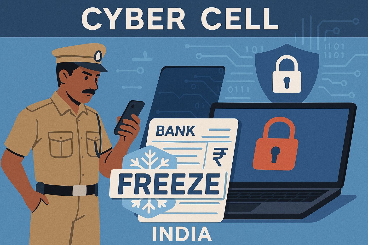 Cyber Cell Bank Account Freeze 2025 – जानिए क्यों और क्या करें? Best Path